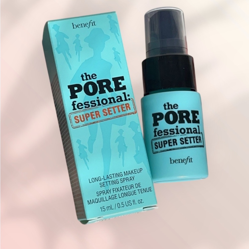 Benefit POREfessional Super Setter Long Lasting Setting Spray NIB 15 ml